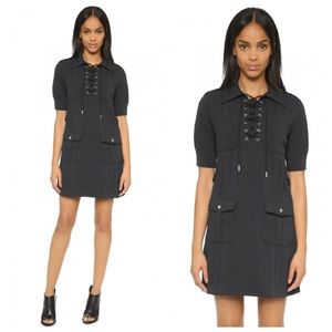 Marc By Marc Jacobs Jersey Twill Lace-Up Dress